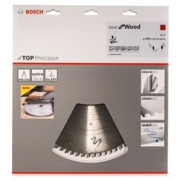List kružne testere Top Precision Best for Wood Bosch 2608642103, 305 x 30 x 2,3 mm, 72