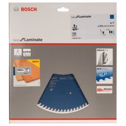 List kružne testere Best for Laminate 254 x 30 x 2,5 mm, 84 Bosch 2608642135, 254 x 30 x 2,5 mm, 84