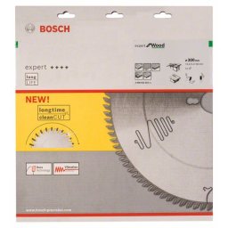 List kružne testere Expert za drvo 300 x 30 x 3,2 mm, 72 Bosch 2608642510
