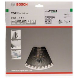 List kružne testere Top Precision Best za drvo 216 x 30 x 2,3 mm, 48 Bosch 2608642101