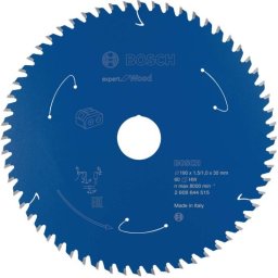 Bosch EXPERT Wood cordless list kružne testere, 190x1.5/1x30mm, T60, 2608902158