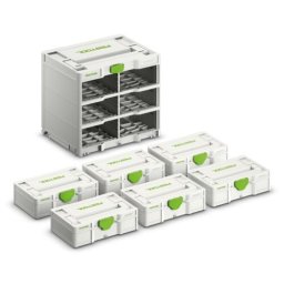 Festool Systainer Rack SYS3-RK/6 M 337 Set, F 577816