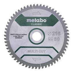 List za kružnu testeru univerzalni MultiCut 305mm 80z Precision cut METABO