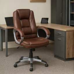 Kancelarijska fotelja Imperium 6158 Braon 650x710x1120(1220) mm ( 755-913 )