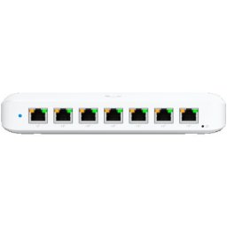 Ubiquiti usw-ultra-60w layer 2, 8-port gbe poe switch: 7x gbe poe+ output ports, gbe port with optional poe++ input ( usw-ultra-60w-eu )
