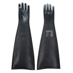 Portwest Rukavice a803 heavyweight lateks gumene 600mm, crne, vel.xl ( 62257 )