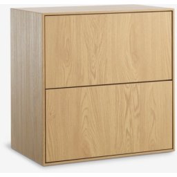 Zidni element modul komoda 2 fioke top.hrast boja