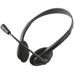 TRUST Primo Chat Headset crni