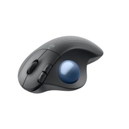 Logitech Ergo M575s Wireless Trackball Mouse, Graphite Blue Ball
