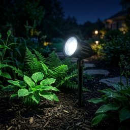 SPOLJNA PODNA UBODNA LED LAMPA 7W CW 6500K CRNA BRAYTRON
