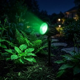 SPOLJNA PODNA UBODNA LED LAMPA 7W ZELENA BRAYTRON