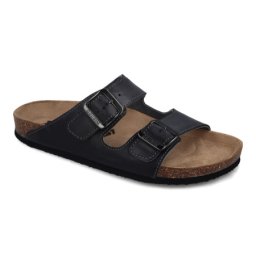 Grubin Arizona muška papuča-velur crna 46 0034010 ( A071152 )
