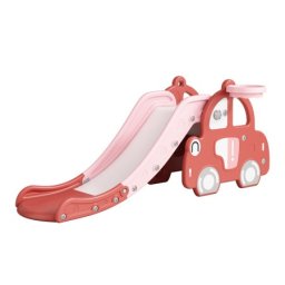 Dečiji tobogan Autić sa košem roze ( 11901 )
