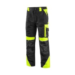 Canis Radne pantalone do struka sirius brighton crno-žute vel.50 ( 64868 )