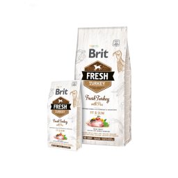 Brit Fresh Dog Turkey with Pea Light Fit & Slim 12kg