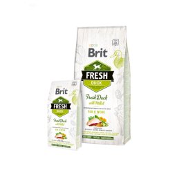 Brit Fresh Dog Duck with Millet Active Run & Work 12kg