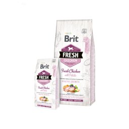 Brit Fresh Dog Chicken with Potato Puppy Healthy Growth 12kg