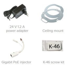 MikroTik RBcAPGi-5acD2nD 2.4/5GHz wireless AP, 2xGigabit (1xPoE), 802.11ac, IPsec RouterOS L4 (272)