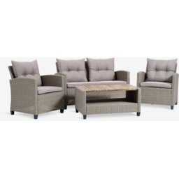 Lounge garnitura za 4 osobe natur