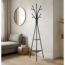 Norvel Barrow Čiviluk sa MDF Panelom i Metalnom Konstrukcijom 180 cm ( NOR-1021 )