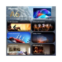 Hisense 50 inča 50A6S LED 4K UHD Smart TV