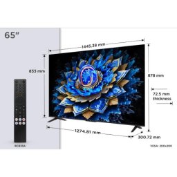 TCL 65T69C/QLED/65"/4K UHD/60Hz/Google TV/crna ( 65T69C )