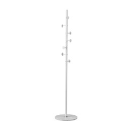 Beli metalni čiviluk sa Kukama - visina 175 cm