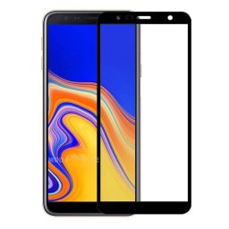 Zaštitno kaljeno staklo 5D Full Glue za Galaxy J4 Plus 2018 SM-J415F (6.0") crni rub