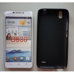 TPU Pudding maska za Huawei Ascend G630, crna