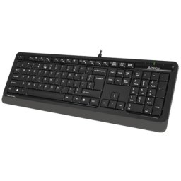 A4-FK10 US GREY A4Tech Fstyler Multimedia comfort tastatura, FN funkcije, vodootp. US-LAYOUT, USB