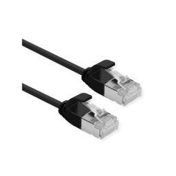 Secomp Roline U/FTP Data Center PatchCord 6A Slim LSOH crni 0.15m ( 5358 )