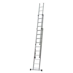 Norvel sklopive aluminijumske merdevine 3x10 stepenika do 6.4m ( KLK-LD-08 )