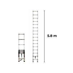 Norvel teleskopske aluminijumske merdevine do 5.8m ( KLK-LD-25 )