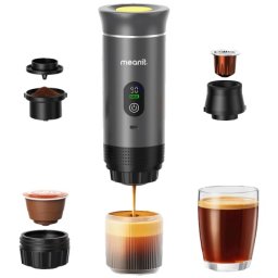 MeanIT Prenosni aparat za espresso kafu, univerzalni 3-u-1 - Z01 Pro