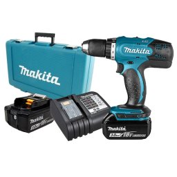 Akumulatorska bušilica odvrtač Makita DDF453SFE; 18V; 2x3,0Ah