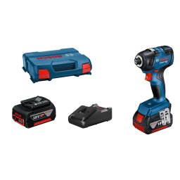 Akumulatorski udarni odvrtač Bosch GDR 18V-200 18V; 2x4,0 Ah + kofer (06019J2107)