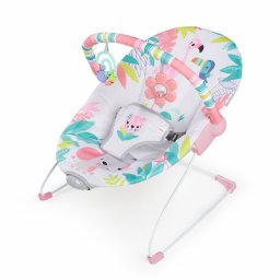 Kids II Bright Starts Lezaljka sa vibracijom Flamingo Vibes 12228