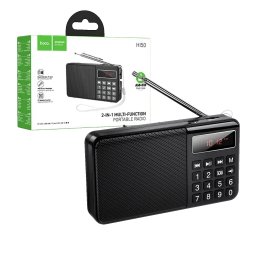 hoco. Radio prijemnik, džepni, AM/FM, MP3, Bluetooth - HI50