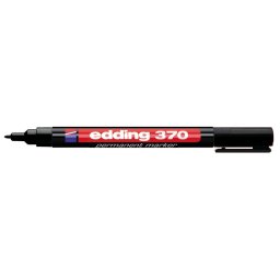 Marker permanent E-370 1mm, tanji zaobljeni