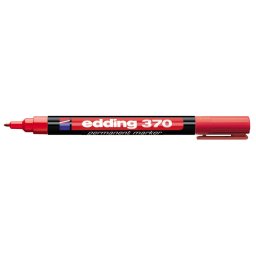 Marker permanent E-370 1mm, tanji zaobljeni