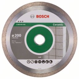 Dijamantska rezna ploča Best for Ceramic Bosch 2608602636, 200 x 25,40 x 2,2 x 10 mm