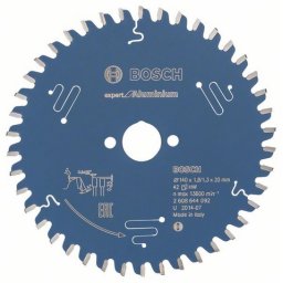 List kružne testere Expert za Aluminium 160x20x2.2/1.6x52 T Bosch