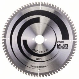 List kružne testere Multi Material Bosch 2608640516, 250 x 30 x 3,2 mm; 80
