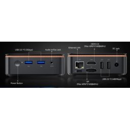 Blackview mp20 AMD r3 3300u/8gb/256gb/HDMI/2xusb 3.0/1xrj45/bt/WiFi/w11p black