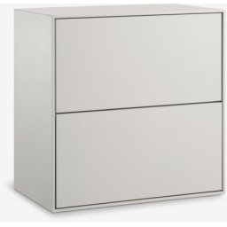 Zidni element modul komoda 2 fioke bež