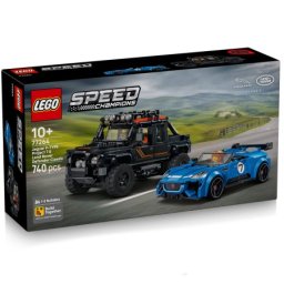 Lego speed champions jaguar project 7 & land rover defender ( 1047293 )