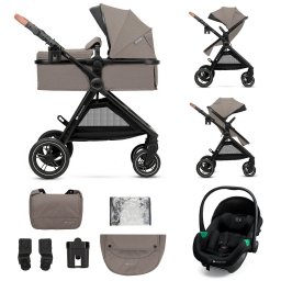 KINDERKRAFT ESME PRO KOLICA ZA BEBE 3U1 SAND BEIGE