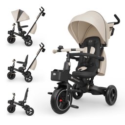 KINDERKRAFT TRICIKL SPINSTEP 2 PLUS BEIGE