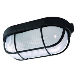 SPOLJNA ZIDNA LAMPA PODRUMSKA 1XE27 CRNA FIDO BRILIGHT