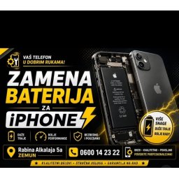 Zamena baterije za iPhone 13 – servis Beograd